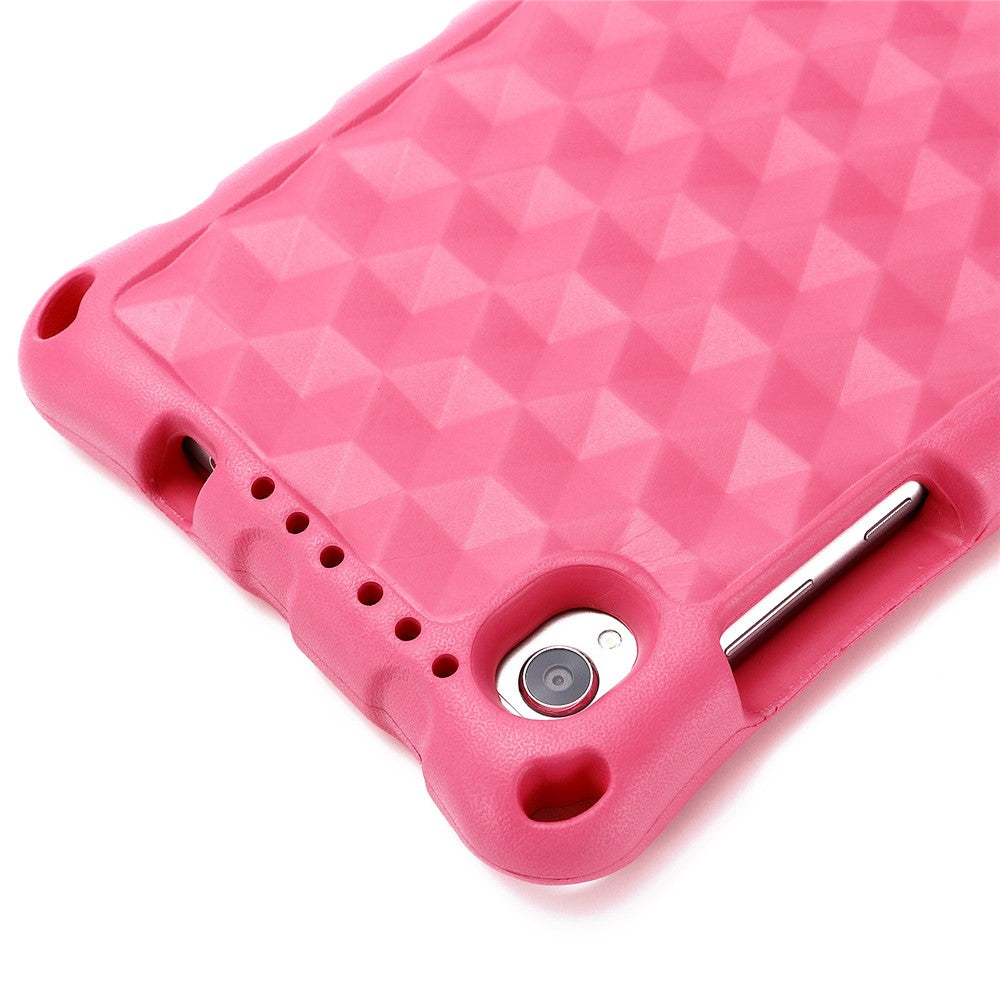 Rhombus Pattern Anti-shock EVA Tablet Case for Lenovo Tab M8 - Rose