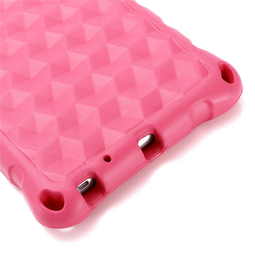 Rhombus Pattern Anti-shock EVA Tablet Case for Lenovo Tab M8 - Rose
