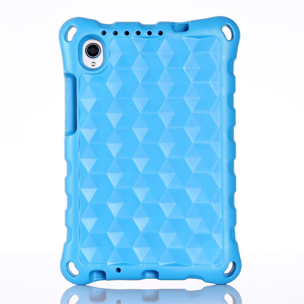 Rhombus Pattern Anti-shock EVA Tablet Case for Lenovo Tab M8 - Blue