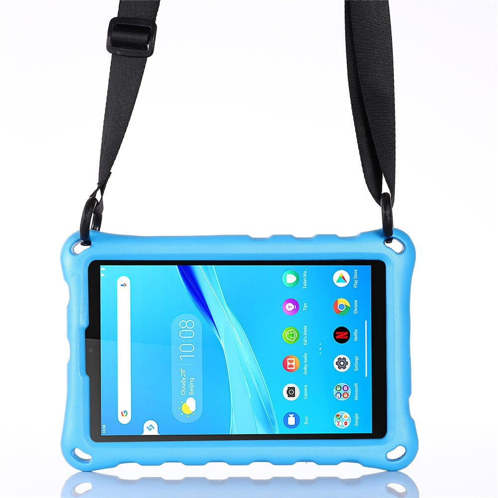 Rhombus Pattern Anti-shock EVA Tablet Case for Lenovo Tab M8 - Blue