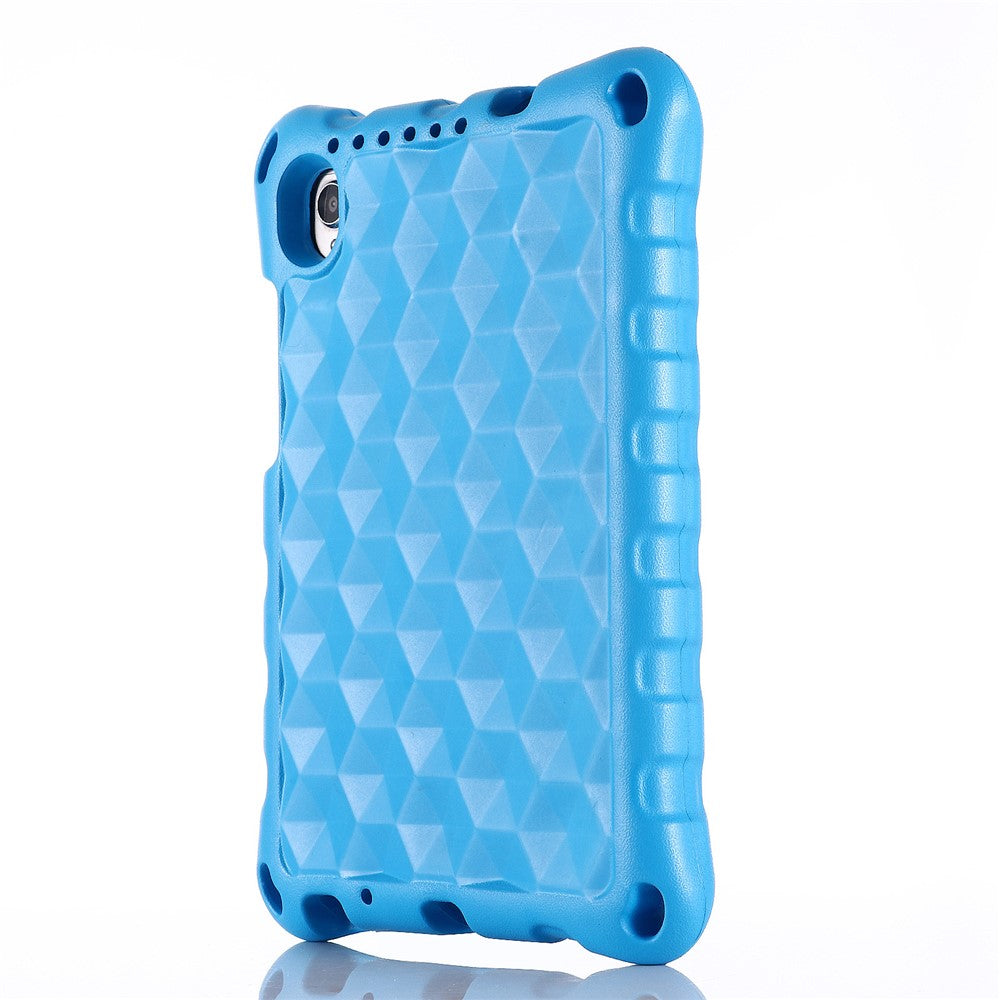 Rhombus Pattern Anti-shock EVA Tablet Case for Lenovo Tab M8 - Blue