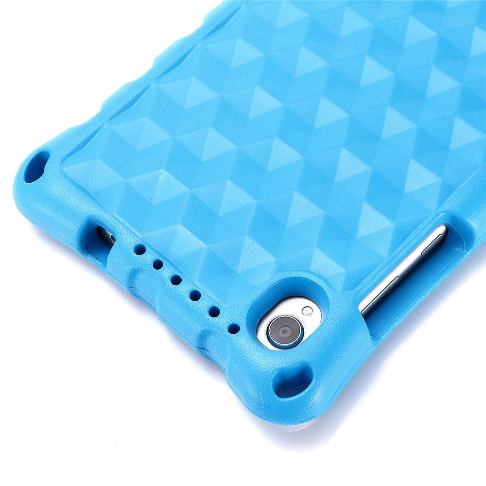 Rhombus Pattern Anti-shock EVA Tablet Case for Lenovo Tab M8 - Blue