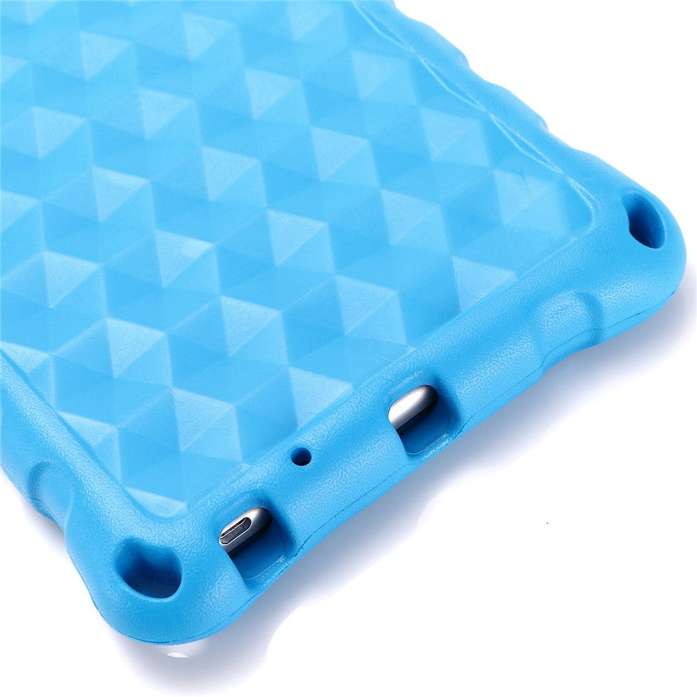 Rhombus Pattern Anti-shock EVA Tablet Case for Lenovo Tab M8 - Blue
