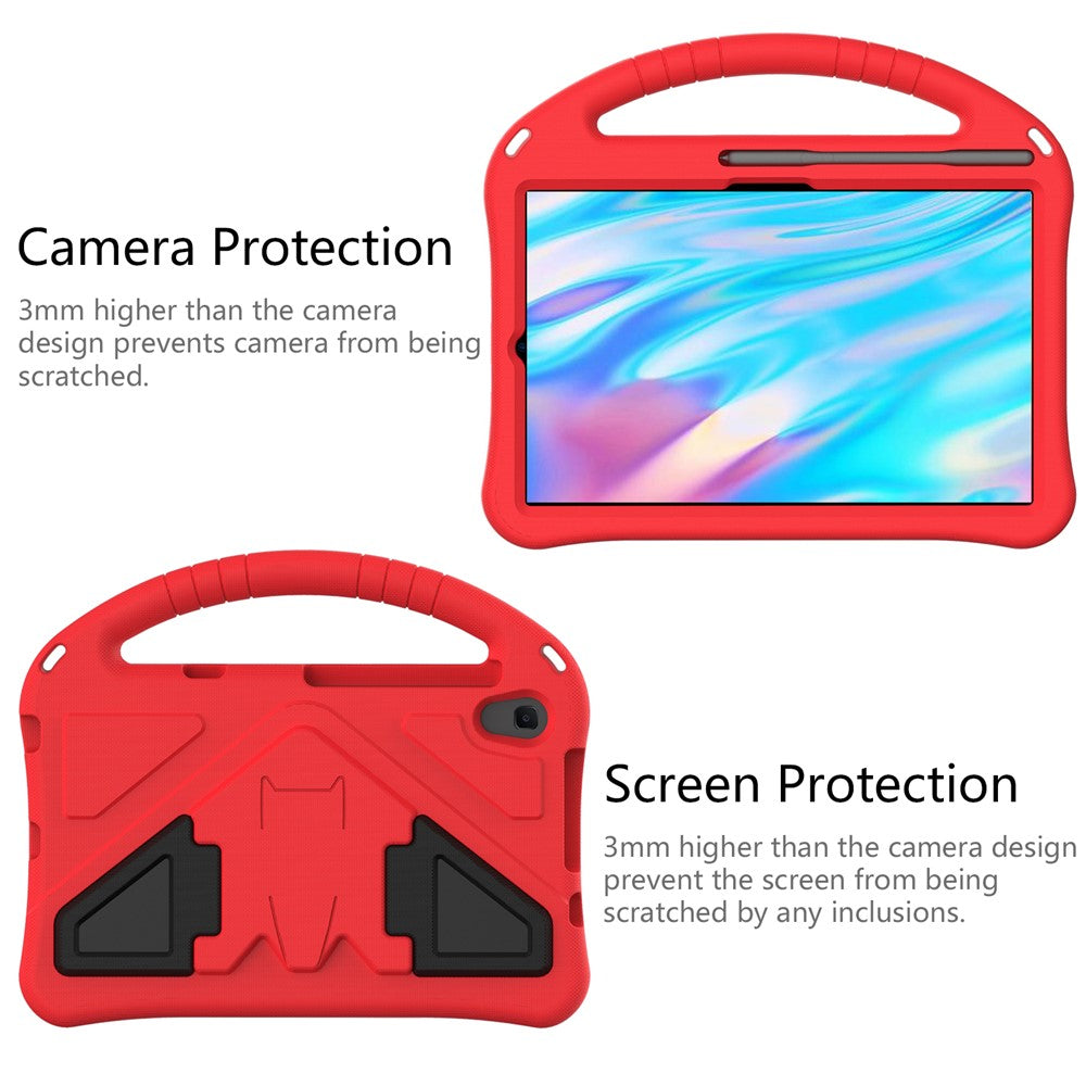 EVA Tablet Case with Pen Slot for Lenovo Tab M8 TB-8505 / Tab M8 (4th Gen) 2024 TB-301XU / M8 (4th Gen) 2023 TB-300FU - Red