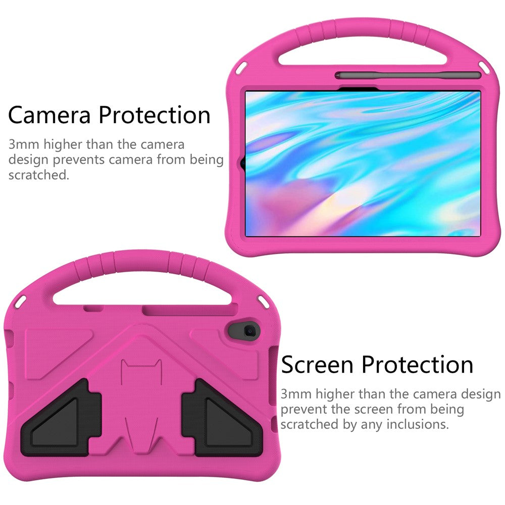 EVA Tablet Case with Pen Slot for Lenovo Tab M8 TB-8505 / Tab M8 (4th Gen) 2024 TB-301XU / M8 (4th Gen) 2023 TB-300FU - Rose