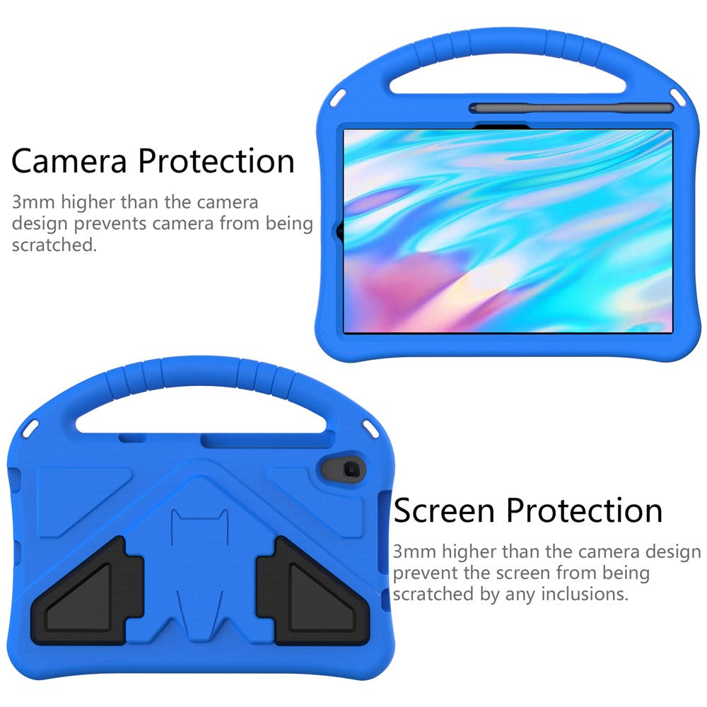 EVA Tablet Case with Pen Slot for Lenovo Tab M8 TB-8505 / Tab M8 (4th Gen) 2024 TB-301XU / M8 (4th Gen) 2023 TB-300FU - Blue