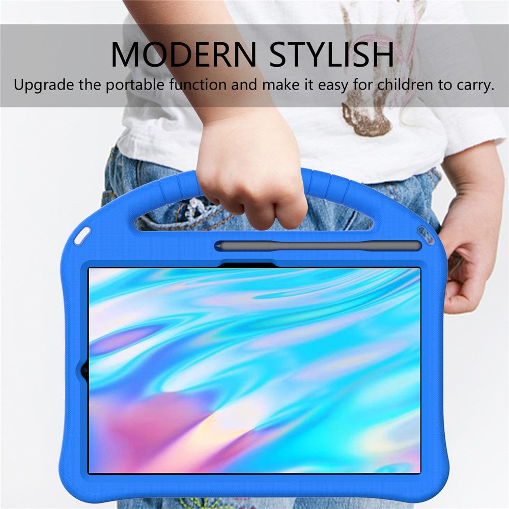 EVA Tablet Case with Pen Slot for Lenovo Tab M8 TB-8505 / Tab M8 (4th Gen) 2024 TB-301XU / M8 (4th Gen) 2023 TB-300FU - Blue