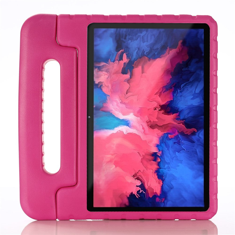 Shockproof Anti-scratch Dustproof EVA Tablet Cover Shell Case with Kickstand for Lenovo Tab P11 Pro - Rose