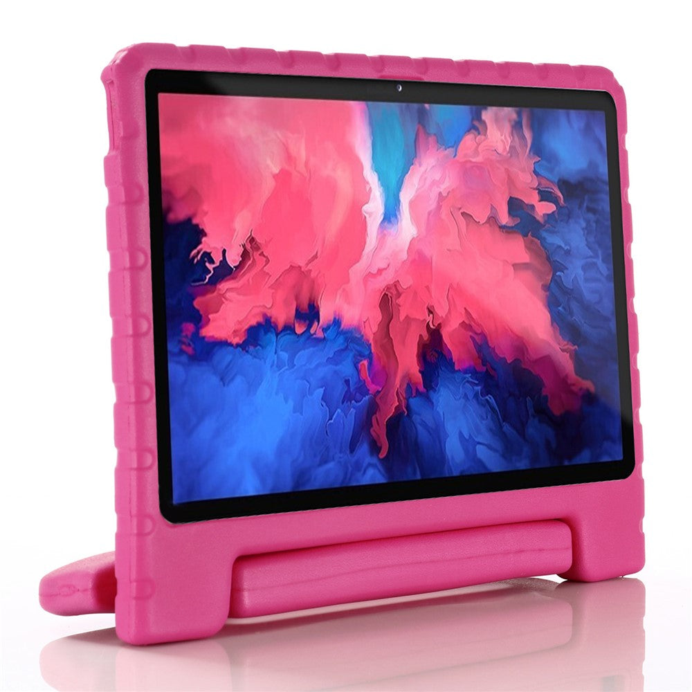 Shockproof Anti-scratch Dustproof EVA Tablet Cover Shell Case with Kickstand for Lenovo Tab P11 Pro - Rose