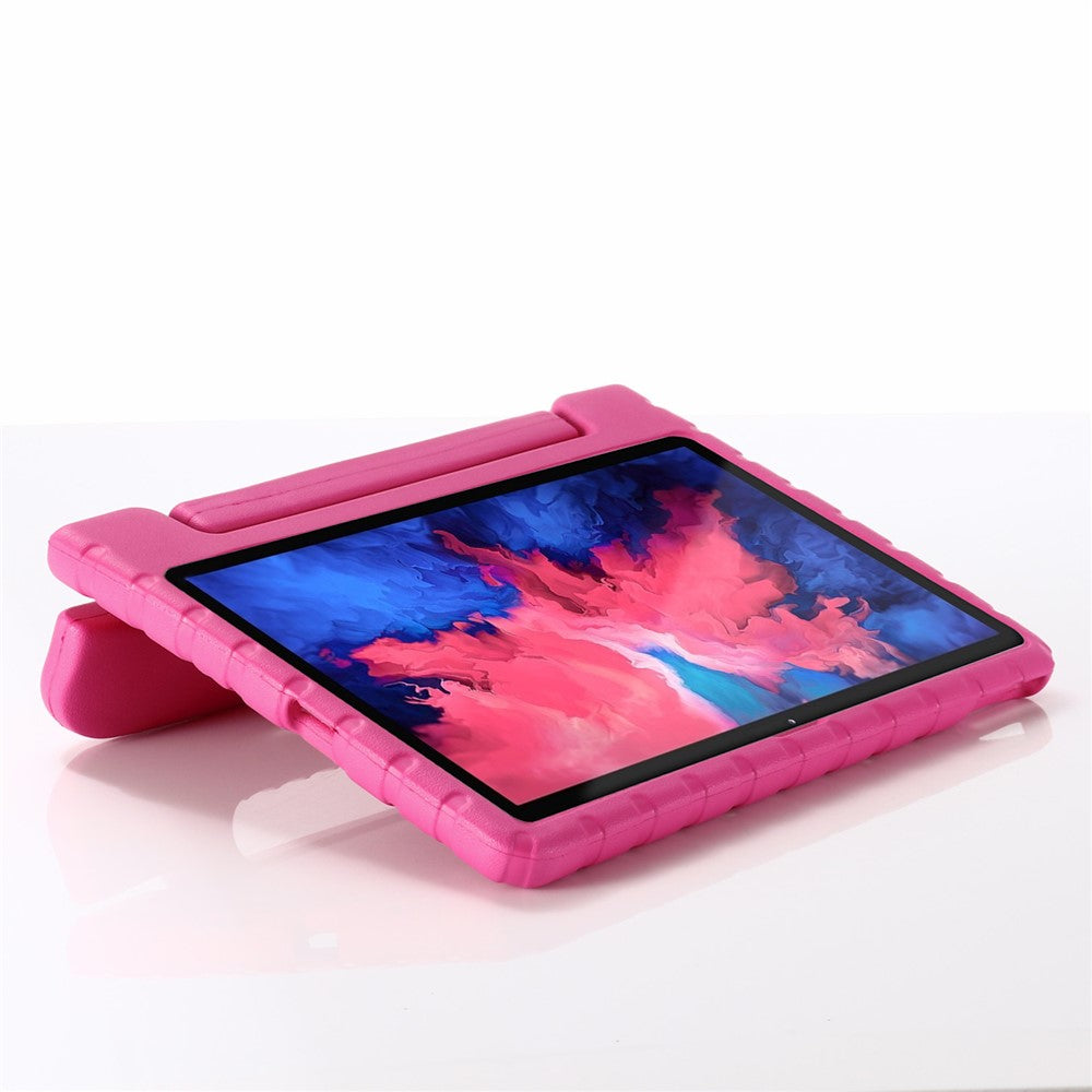 Shockproof Anti-scratch Dustproof EVA Tablet Cover Shell Case with Kickstand for Lenovo Tab P11 Pro - Rose