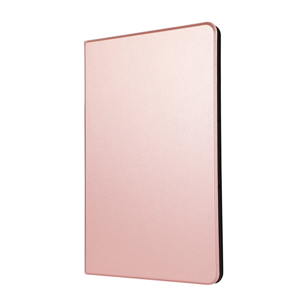 Stand Shell Leather Protective Case for Lenovo Tab P11 11-inch TB-J606F - Rose Gold