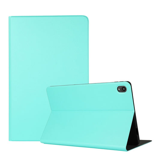 Stand Shell Leather Protective Case for Lenovo Tab P11 11-inch TB-J606F - Green