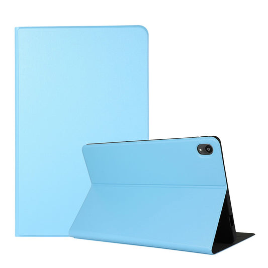 Stand Shell Leather Protective Case for Lenovo Tab P11 11-inch TB-J606F - Sky Blue