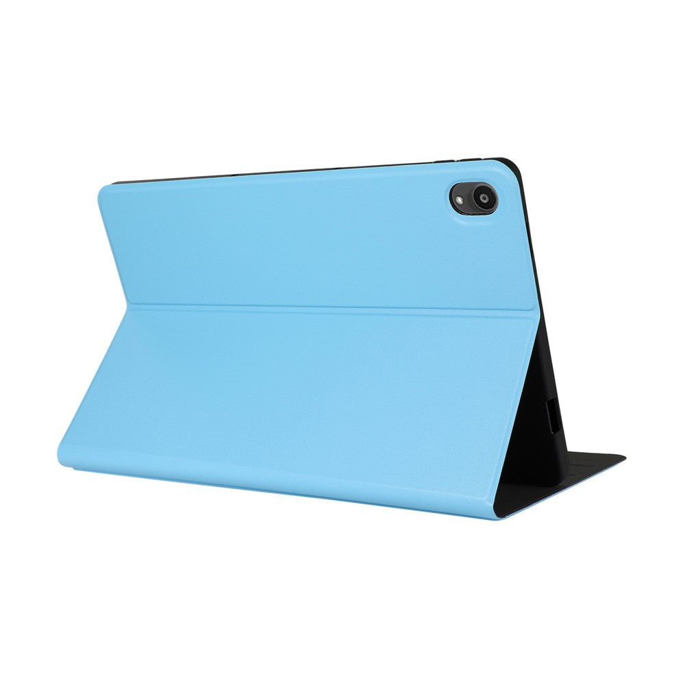Stand Shell Leather Protective Case for Lenovo Tab P11 11-inch TB-J606F - Sky Blue