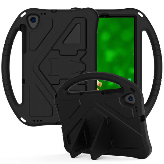 Shock-Absorbed Kickstand + Handheld EVA Case for Lenovo Tab M10 Plus - Black