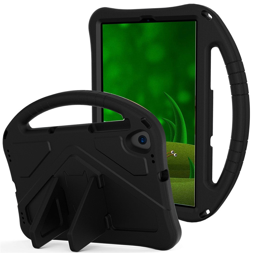 Shock-Absorbed Kickstand + Handheld EVA Case for Lenovo Tab M10 Plus - Black