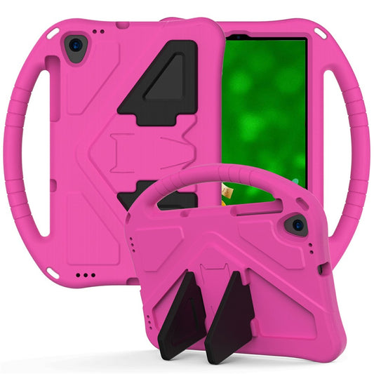 Shock-Absorbed Kickstand + Handheld EVA Case for Lenovo Tab M10 Plus - Rose
