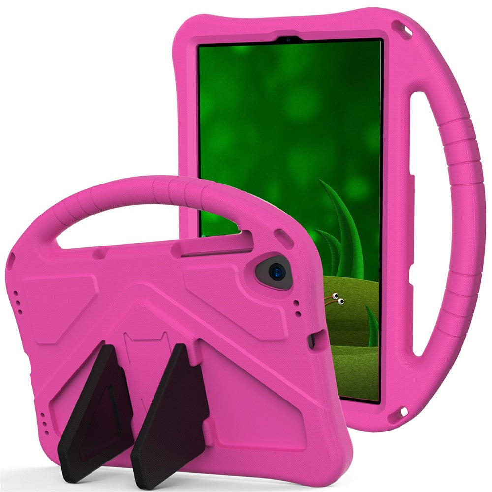 Shock-Absorbed Kickstand + Handheld EVA Case for Lenovo Tab M10 Plus - Rose