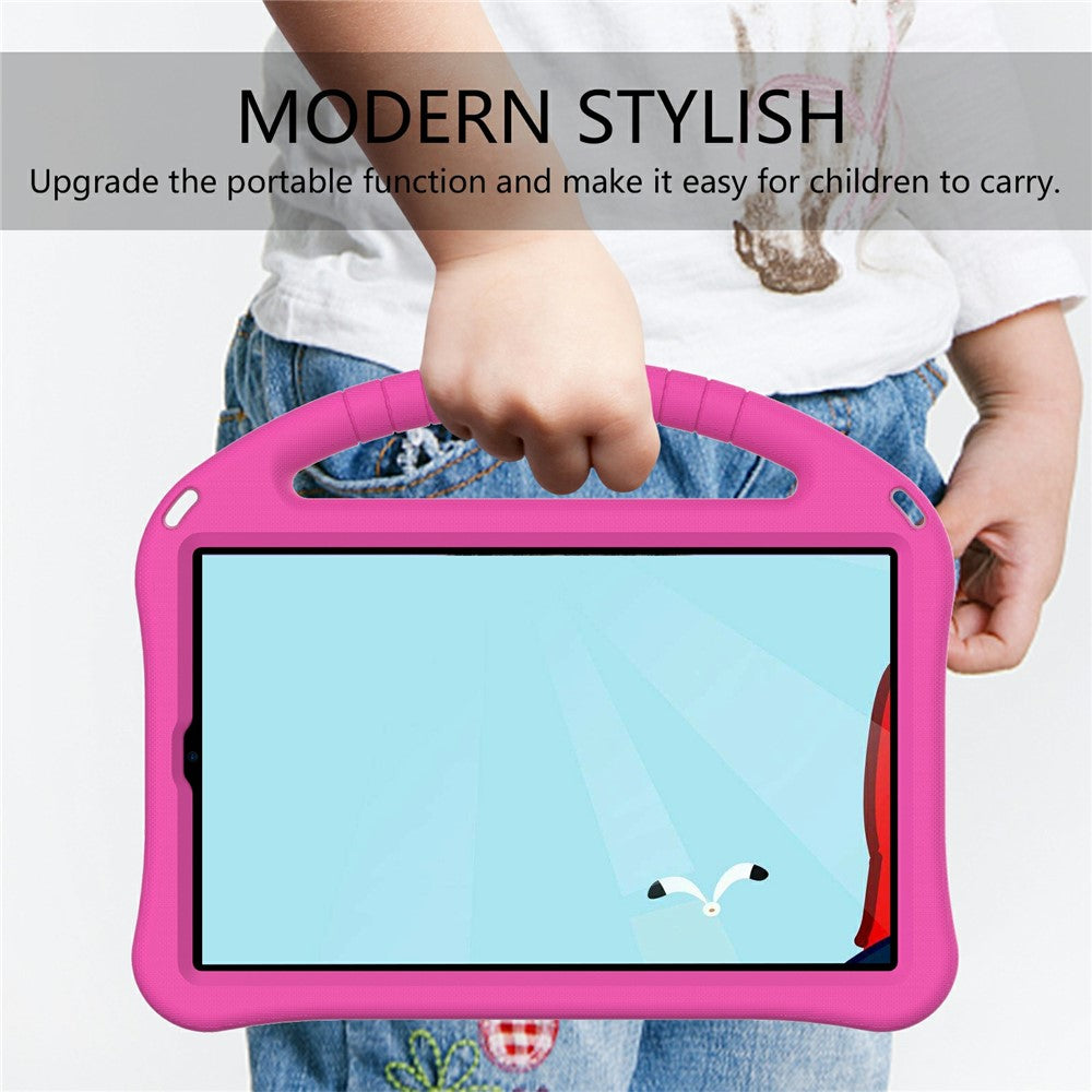 Shock-Absorbed Kickstand + Handheld EVA Case for Lenovo Tab M10 Plus - Rose