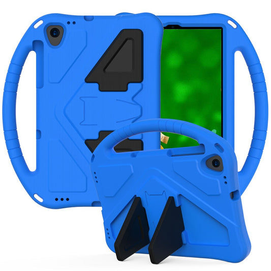 Shock-Absorbed Kickstand + Handheld EVA Case for Lenovo Tab M10 Plus - Blue
