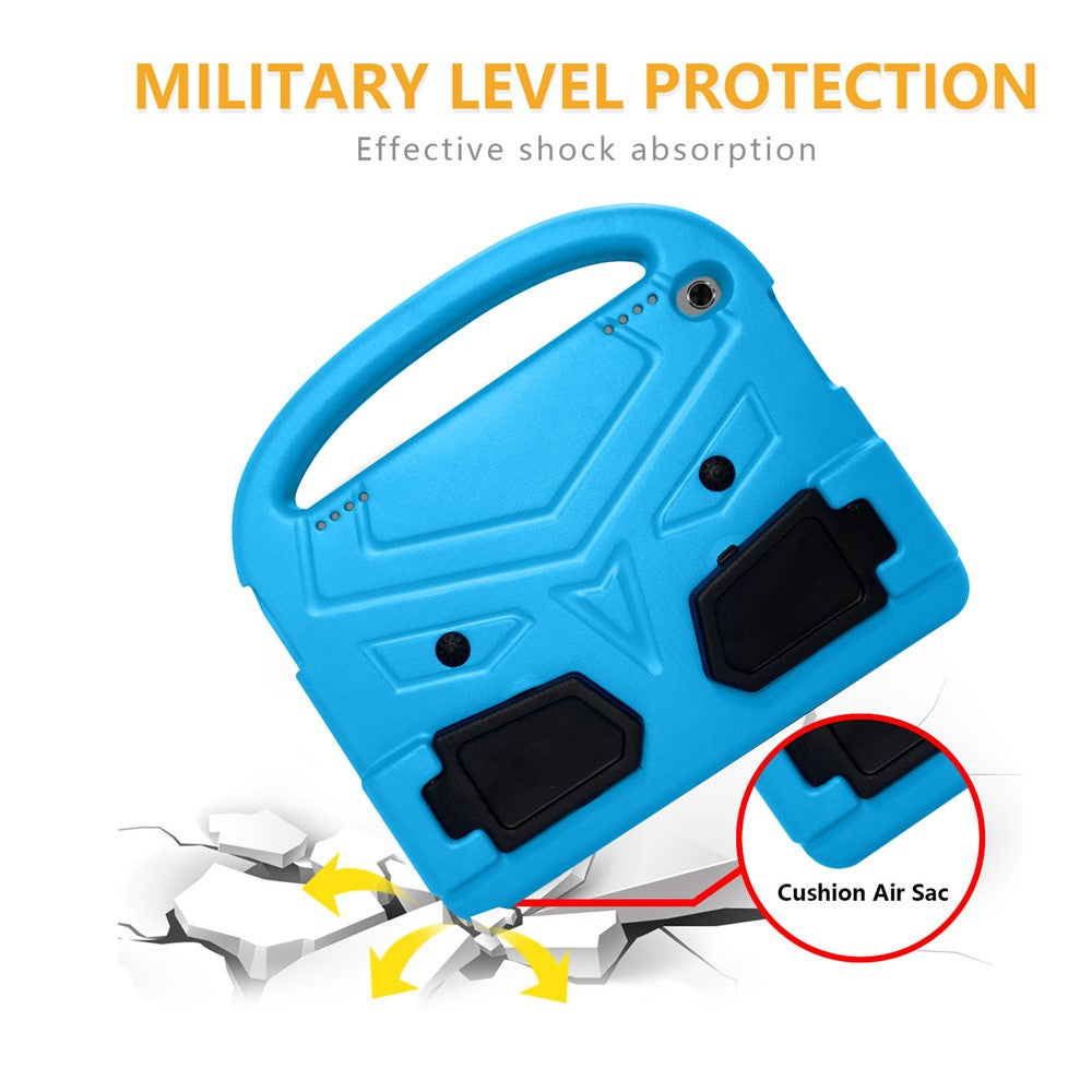 Sparrow Style Shockproof Kickstand EVA Protective Case for Lenovo Tab M10 Plus - Blue