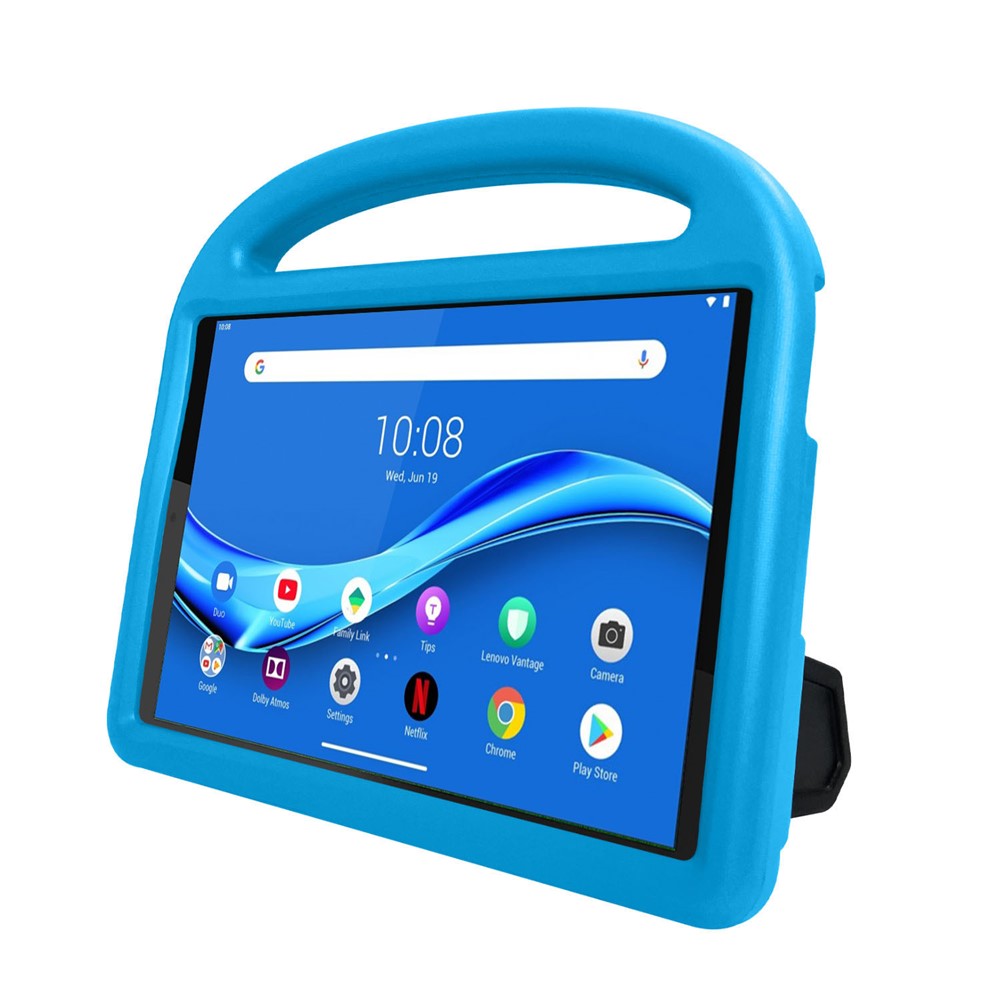 Sparrow Style Shockproof Kickstand EVA Protective Case for Lenovo Tab M10 Plus - Blue