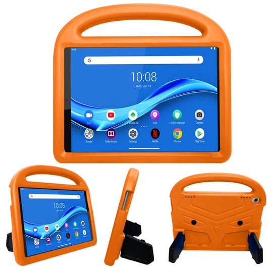 Sparrow Style Shockproof Kickstand EVA Protective Case for Lenovo Tab M10 Plus - Orange