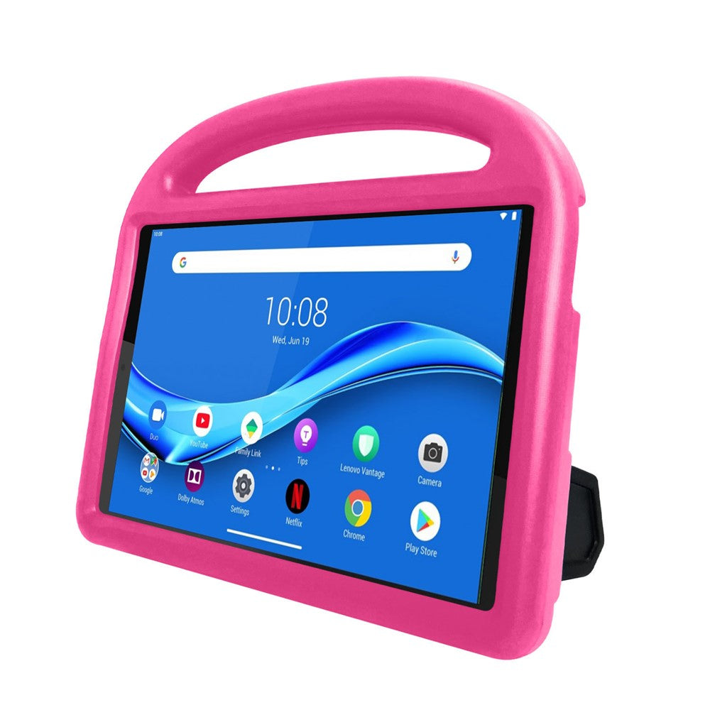 Sparrow Style Shockproof Kickstand EVA Protective Case for Lenovo Tab M10 Plus - Rose