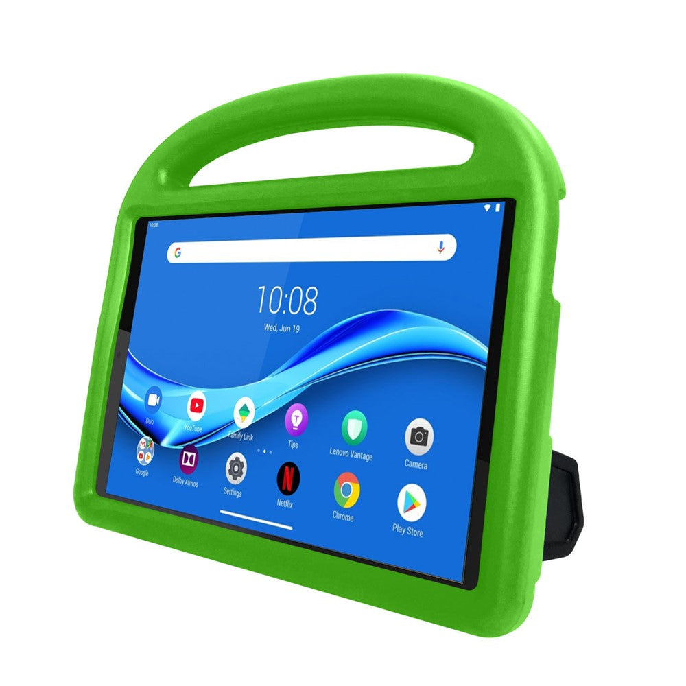 Sparrow Style Shockproof Kickstand EVA Protective Case for Lenovo Tab M10 Plus - Green