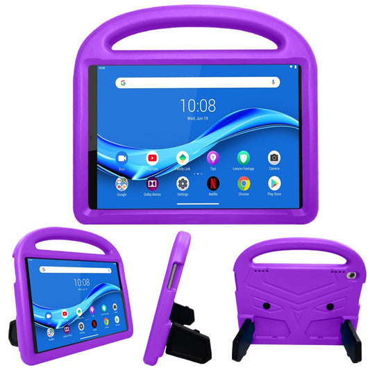 Sparrow Style Shockproof Kickstand EVA Protective Case for Lenovo Tab M10 Plus - Purple