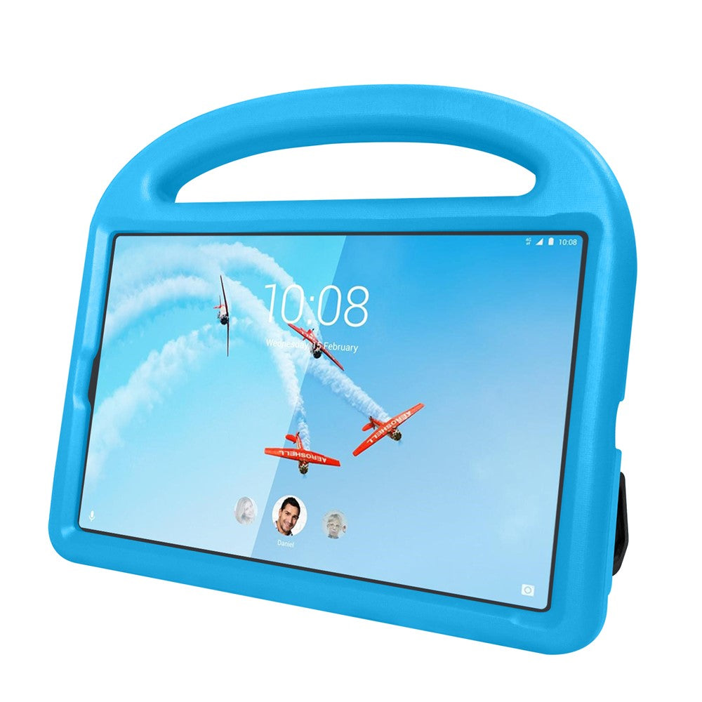 Sparrow Style Shockproof Kickstand EVA Protective Case for Lenovo Tab M10 TB-X605F - Blue