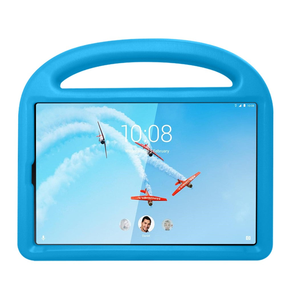Sparrow Style Shockproof Kickstand EVA Protective Case for Lenovo Tab M10 TB-X605F - Blue