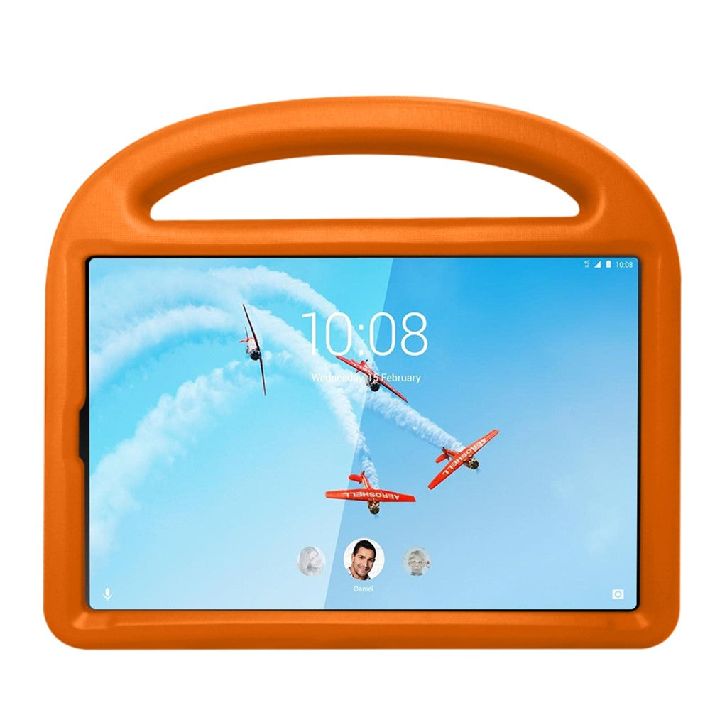 Sparrow Style Shockproof Kickstand EVA Protective Case for Lenovo Tab M10 TB-X605F - Orange