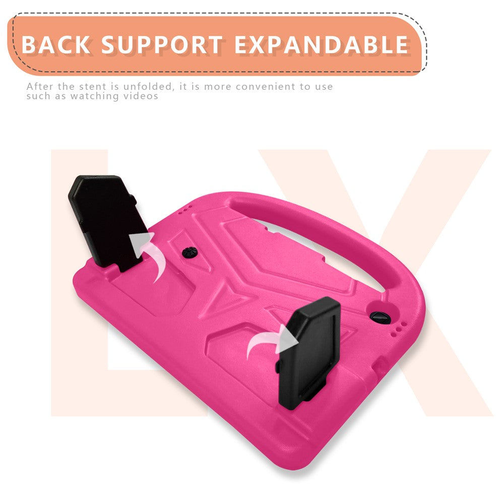 Sparrow Style Shockproof Kickstand EVA Protective Case for Lenovo Tab M10 TB-X605F - Rose