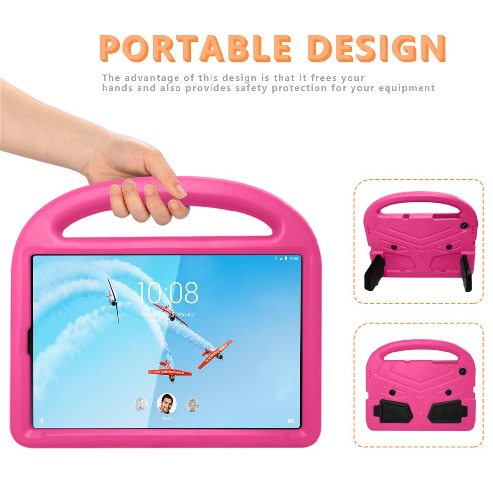 Sparrow Style Shockproof Kickstand EVA Protective Case for Lenovo Tab M10 TB-X605F - Rose