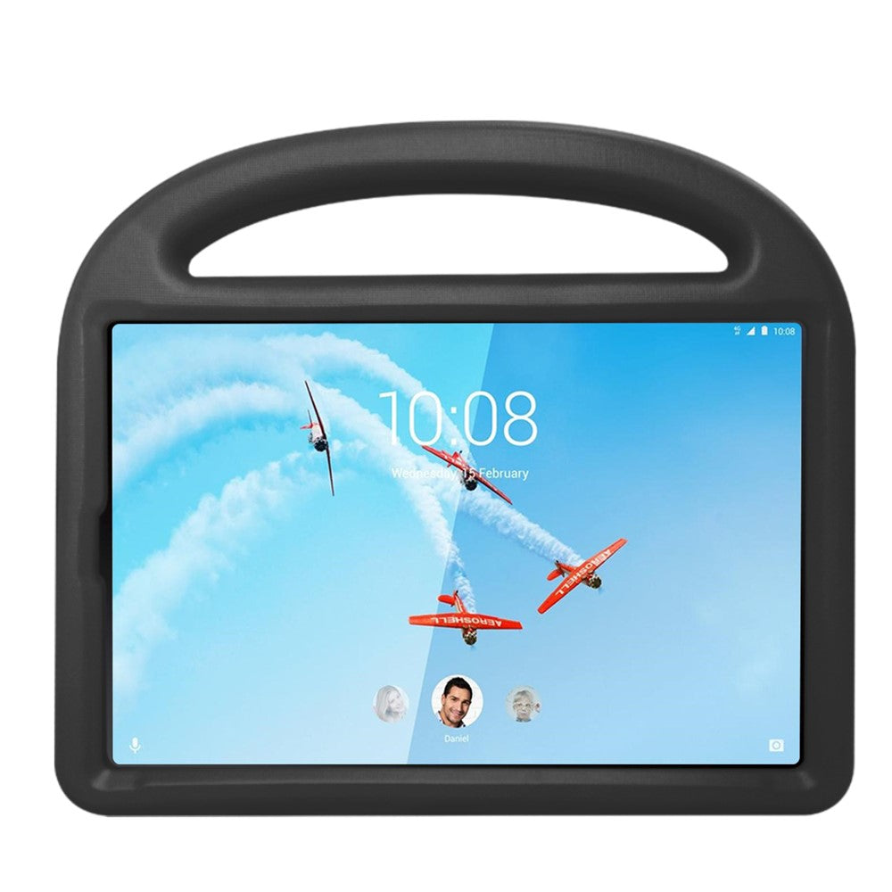 Sparrow Style Shockproof Kickstand EVA Protective Case for Lenovo Tab M10 TB-X605F - Black