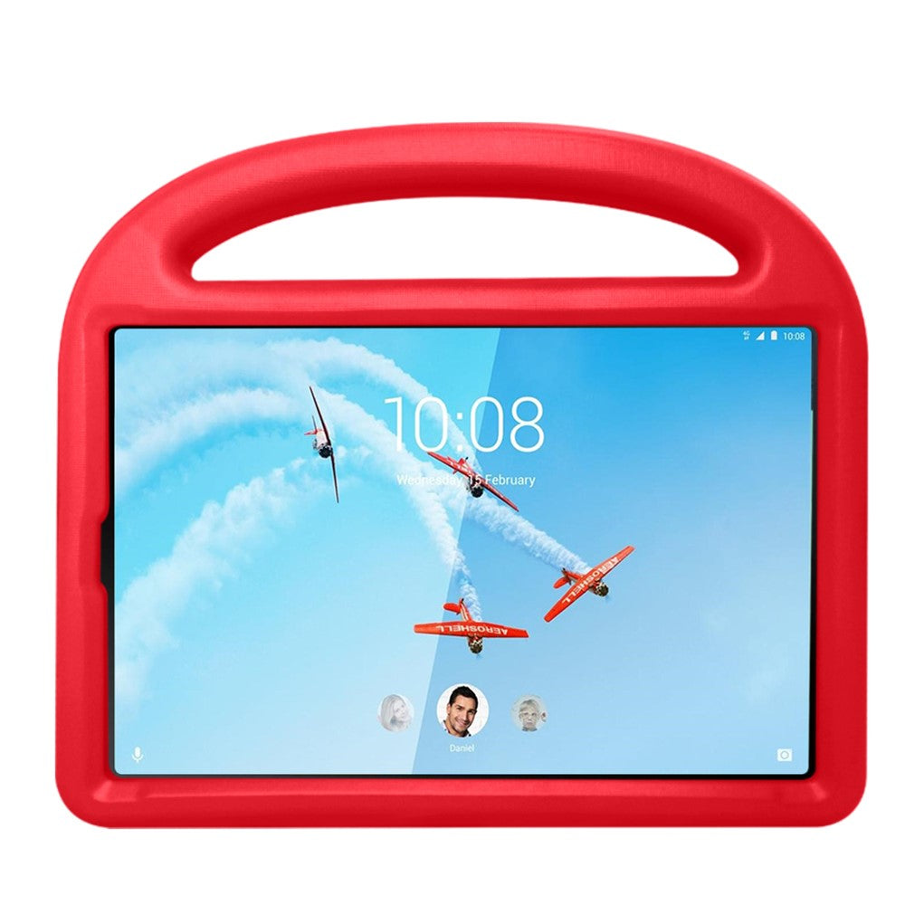 Sparrow Style Shockproof Kickstand EVA Protective Case for Lenovo Tab M10 TB-X605F - Red