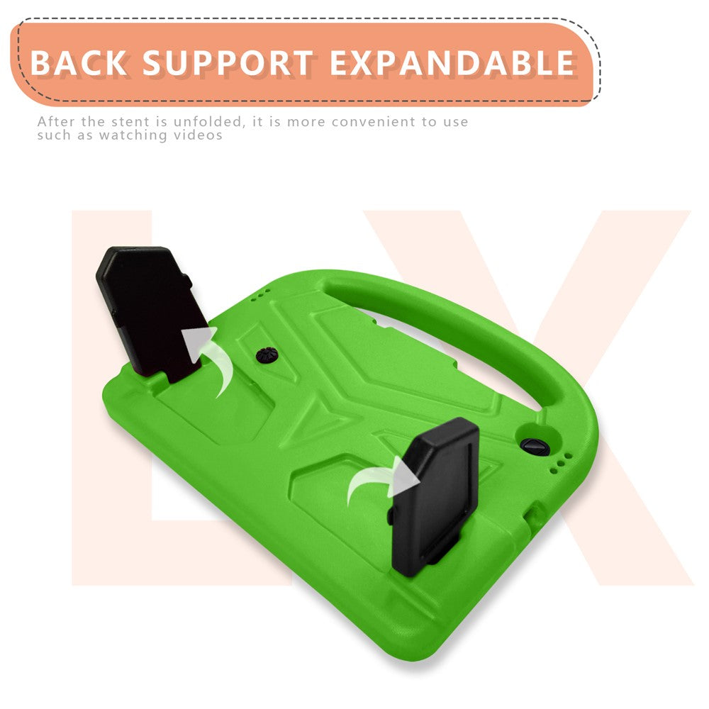 Sparrow Style Shockproof Kickstand EVA Protective Case for Lenovo Tab M10 TB-X605F - Green