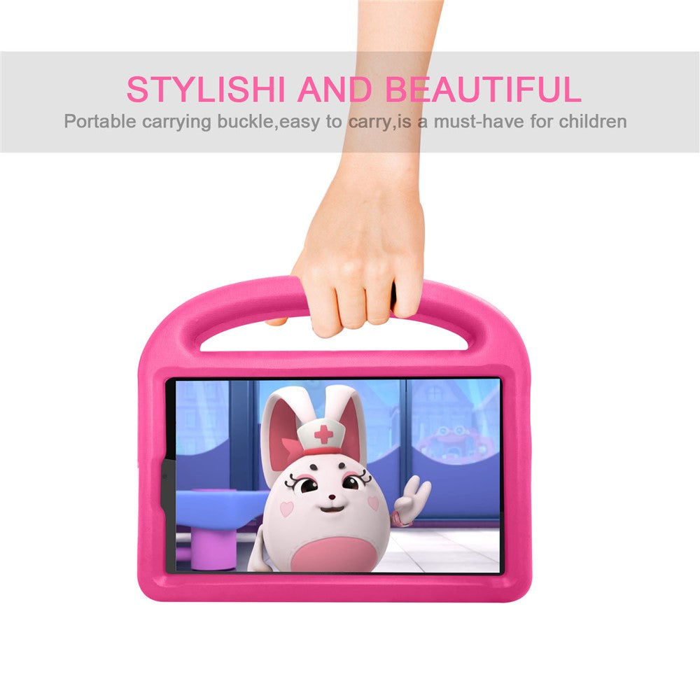 Sparrow Style Shockproof Kickstand EVA Protective Case for Lenovo Tab M8 TB-8505/8507 - Rose