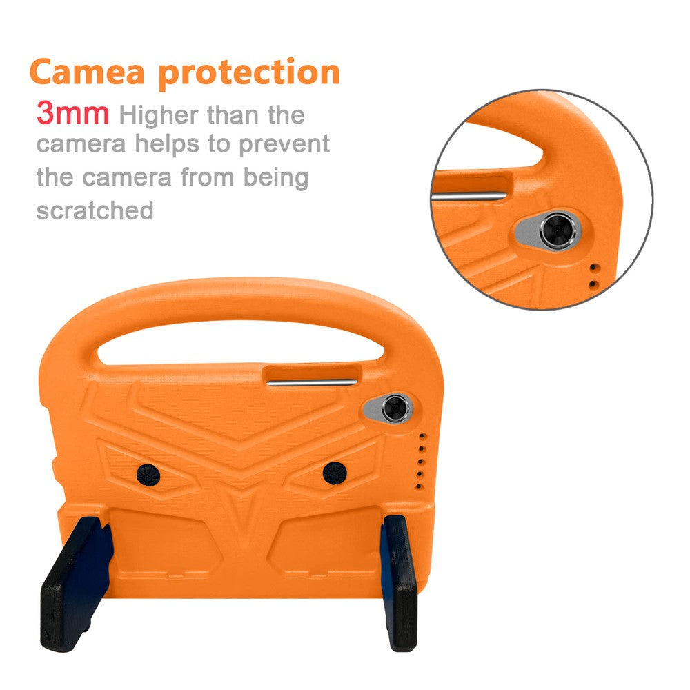 Sparrow Style Shockproof Kickstand EVA Protective Case for Lenovo Tab M8 TB-8505/8507 - Orange