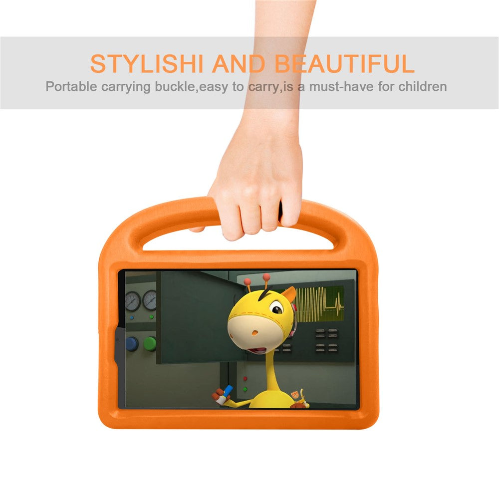 Sparrow Style Shockproof Kickstand EVA Protective Case for Lenovo Tab M8 TB-8505/8507 - Orange