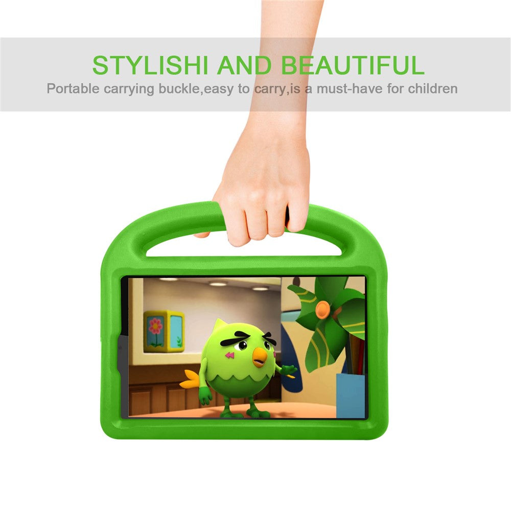 Sparrow Style Shockproof Kickstand EVA Protective Case for Lenovo Tab M8 TB-8505/8507 - Green