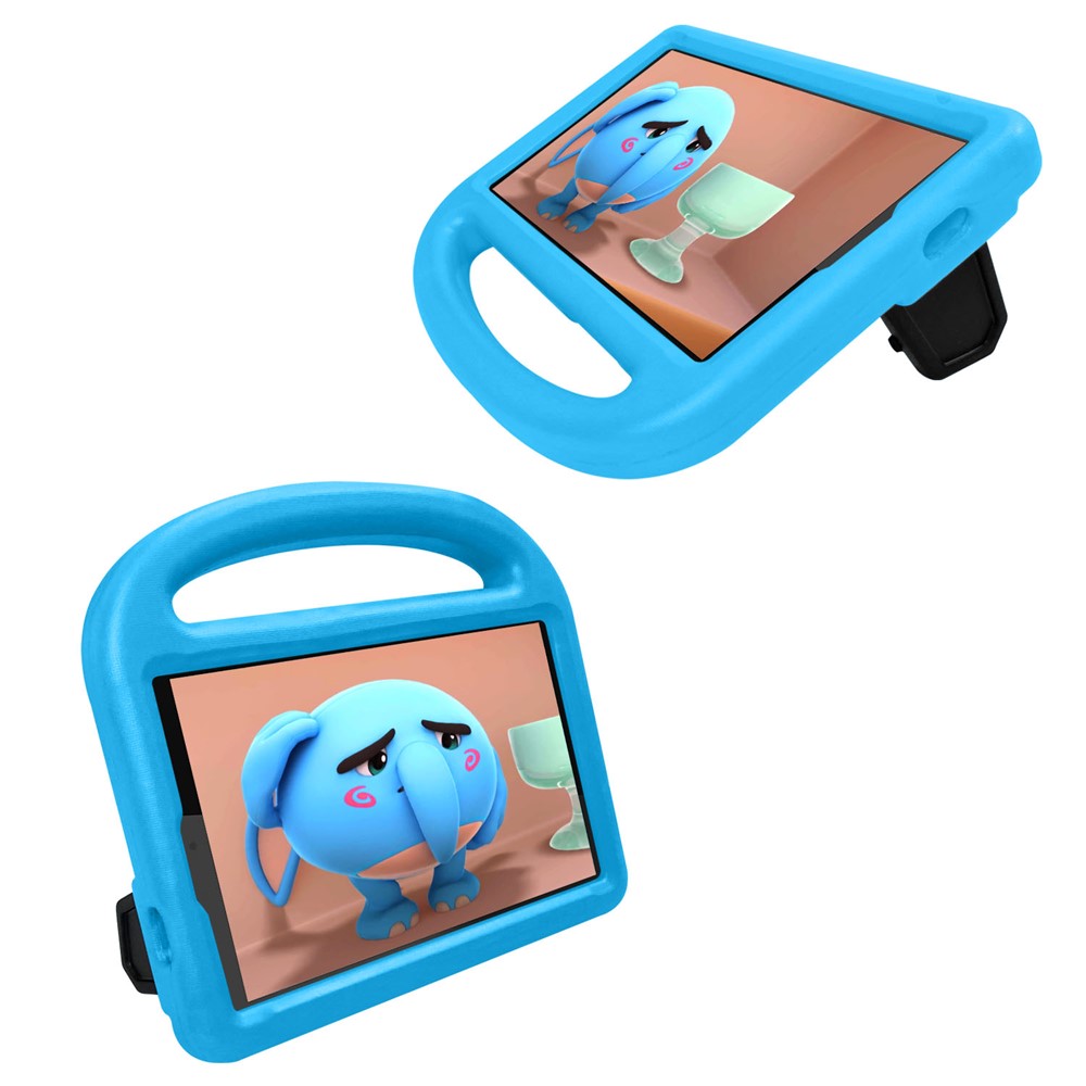 Sparrow Style Shockproof Kickstand EVA Protective Case for Lenovo Tab M8 TB-8505/8507 - Blue