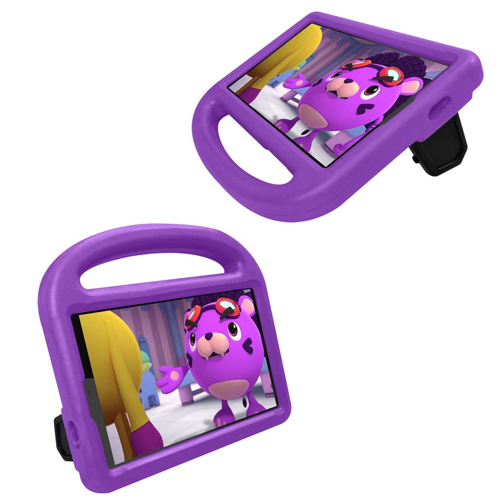 Sparrow Style Shockproof Kickstand EVA Protective Case for Lenovo Tab M8 TB-8505/8507 - Purple