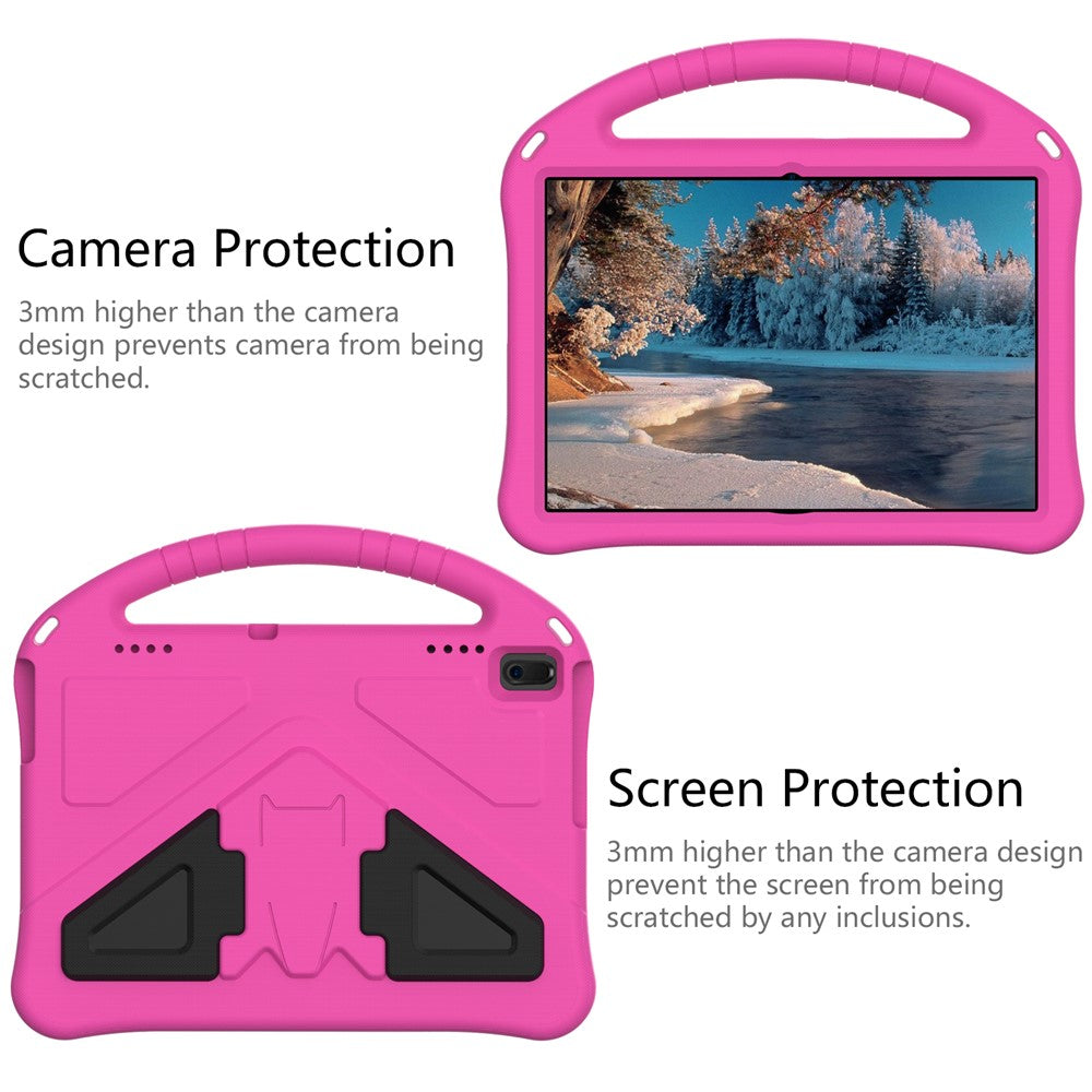 Anti-shock EVA Kickstand Case for Lenovo Tab E10 - Rose