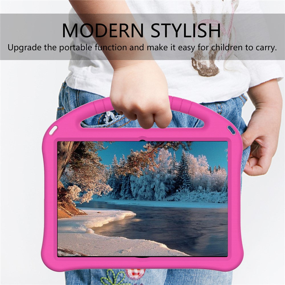 Anti-shock EVA Kickstand Case for Lenovo Tab E10 - Rose