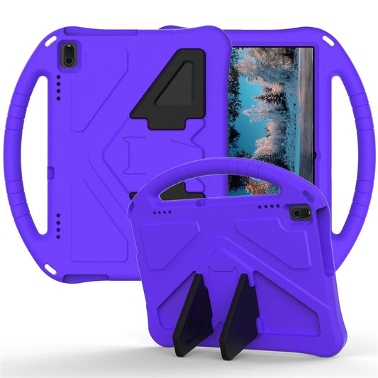 Anti-shock EVA Kickstand Case for Lenovo Tab E10 - Purple