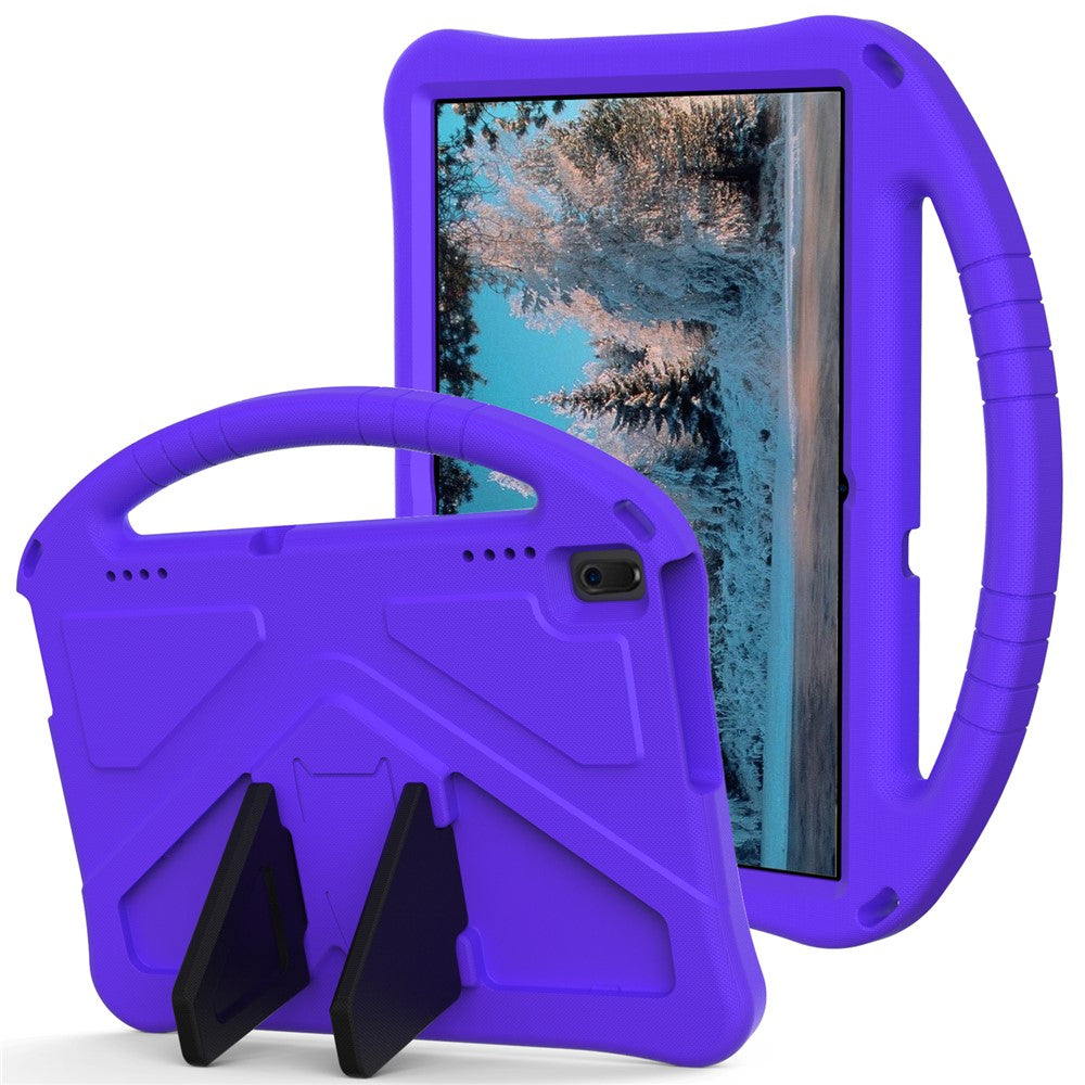 Anti-shock EVA Kickstand Case for Lenovo Tab E10 - Purple