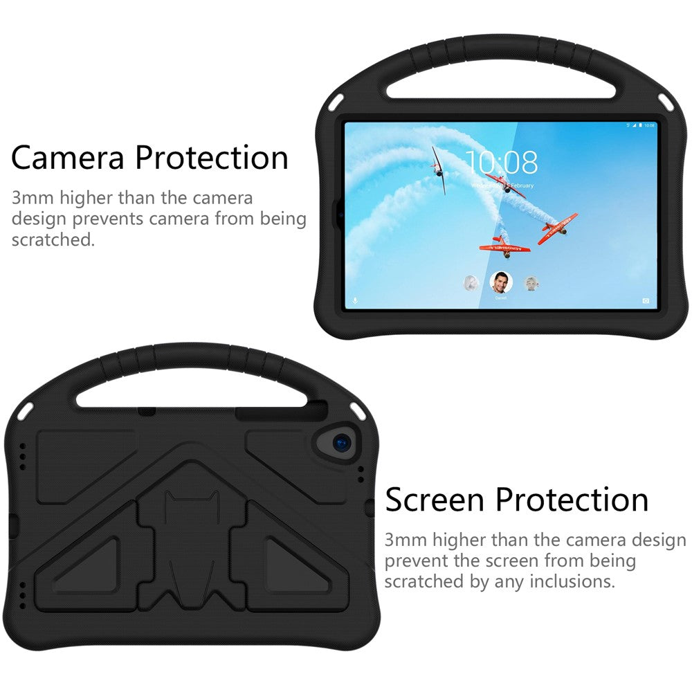 Anti-scratch Anti-shock EVA Kickstand Case for Lenovo Tab M10 HD Gen 2 - Black