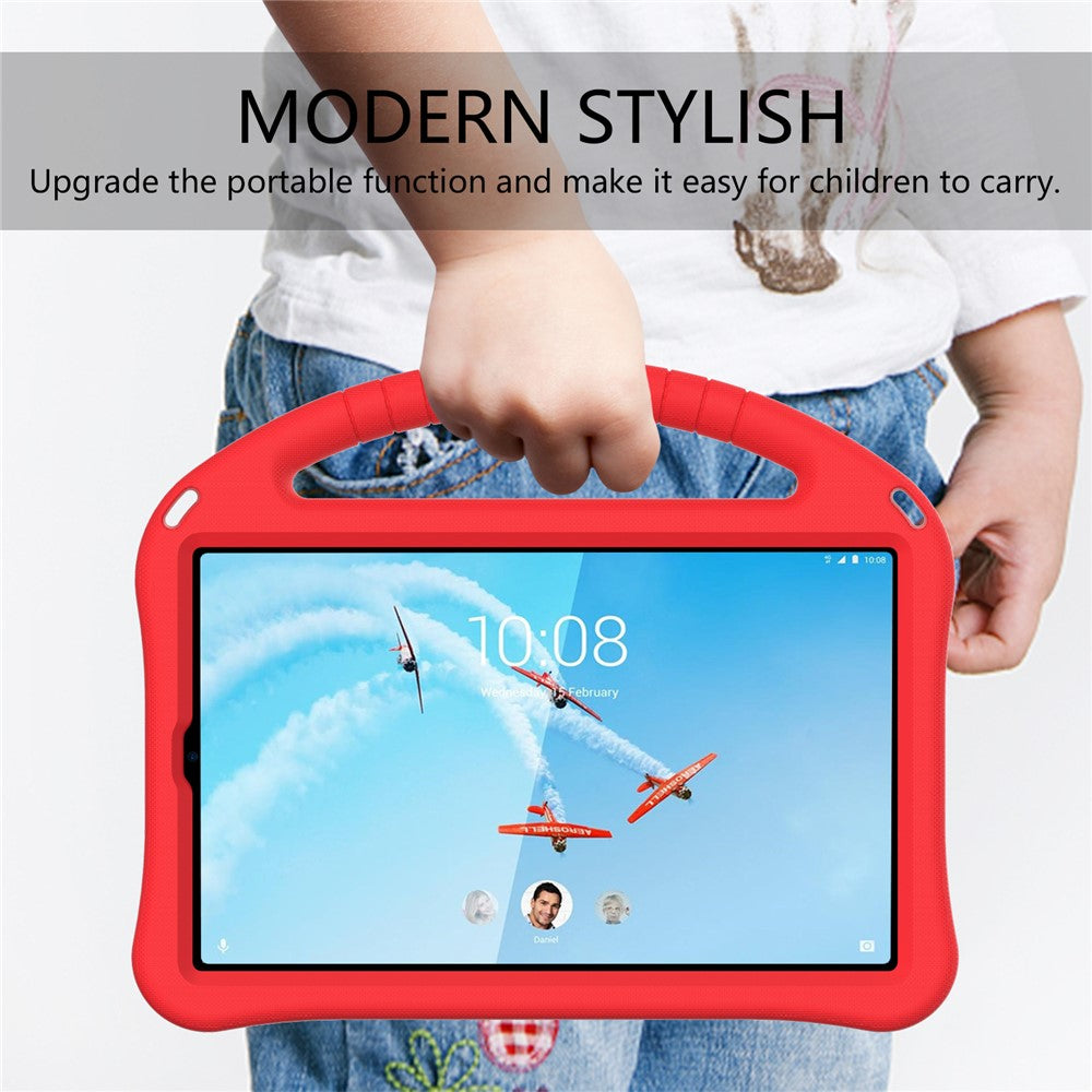 Anti-scratch Anti-shock EVA Kickstand Case for Lenovo Tab M10 HD Gen 2 - Red